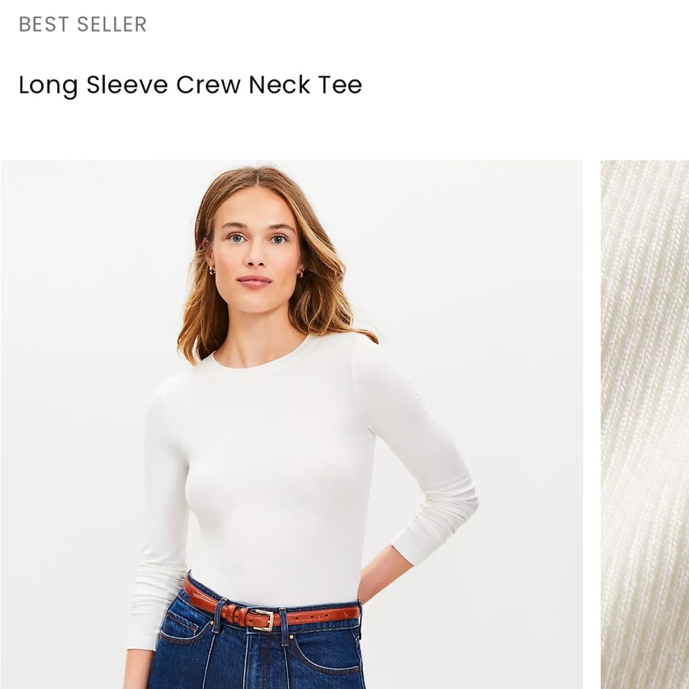 Women's Loft Crew Neck Knit Shirts
